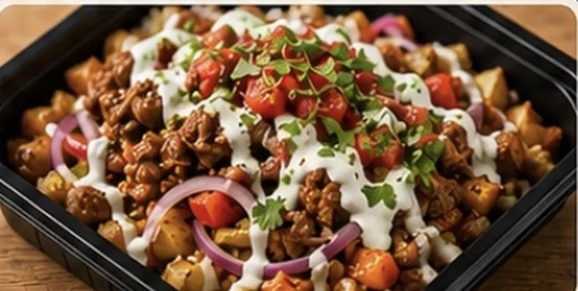 Fajita Beef Loaded Potatoes